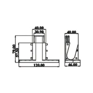 Ράουλο Αντηρίδας Συρόμενης Πόρτας