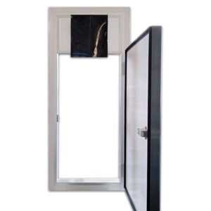 Περιστροφική Πόρτα Συντήρησης HDPTPM100 HDPTPM80 Για Διακίνηση Κρέατος Με Κατωκάσι