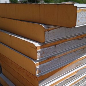 Πάνελ Πλαγιοκάλυψης Β Διαλογής Πάχους 8 cm 10 cm 12 cm 15 cm Ψυκτικών Θαλάμων