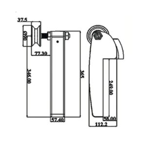 Ράουλο Μηχανισμού Συρόμενης Πόρτας