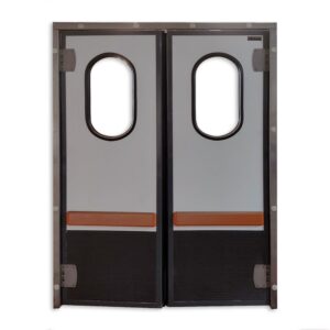 Flip - Flap Πόρτα Δίφυλλη - Κάσα Inox 1400x2000