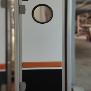 Flip - Flap Πόρτα Μονόφυλλη - Κάσα Αλουμινίου 800x1900